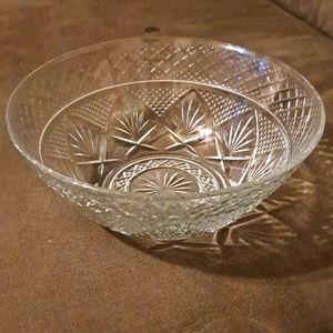 Cristal d'Arques crystal dessert bowl
